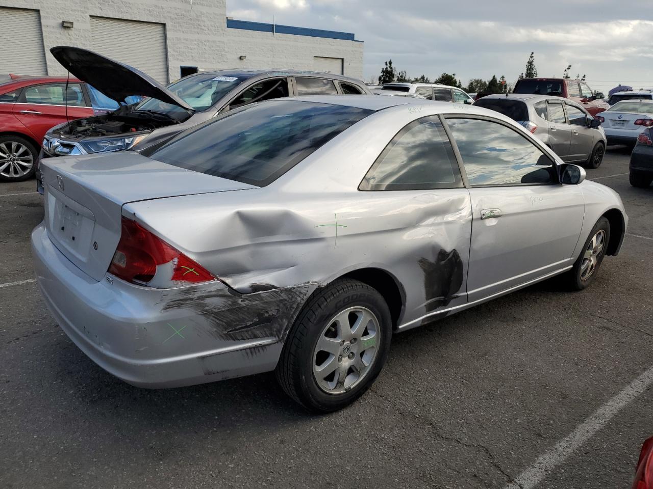 Obraz 3 z 2003 HONDA CIVIC EX 2003 z VIN 1HGEM22013L072803