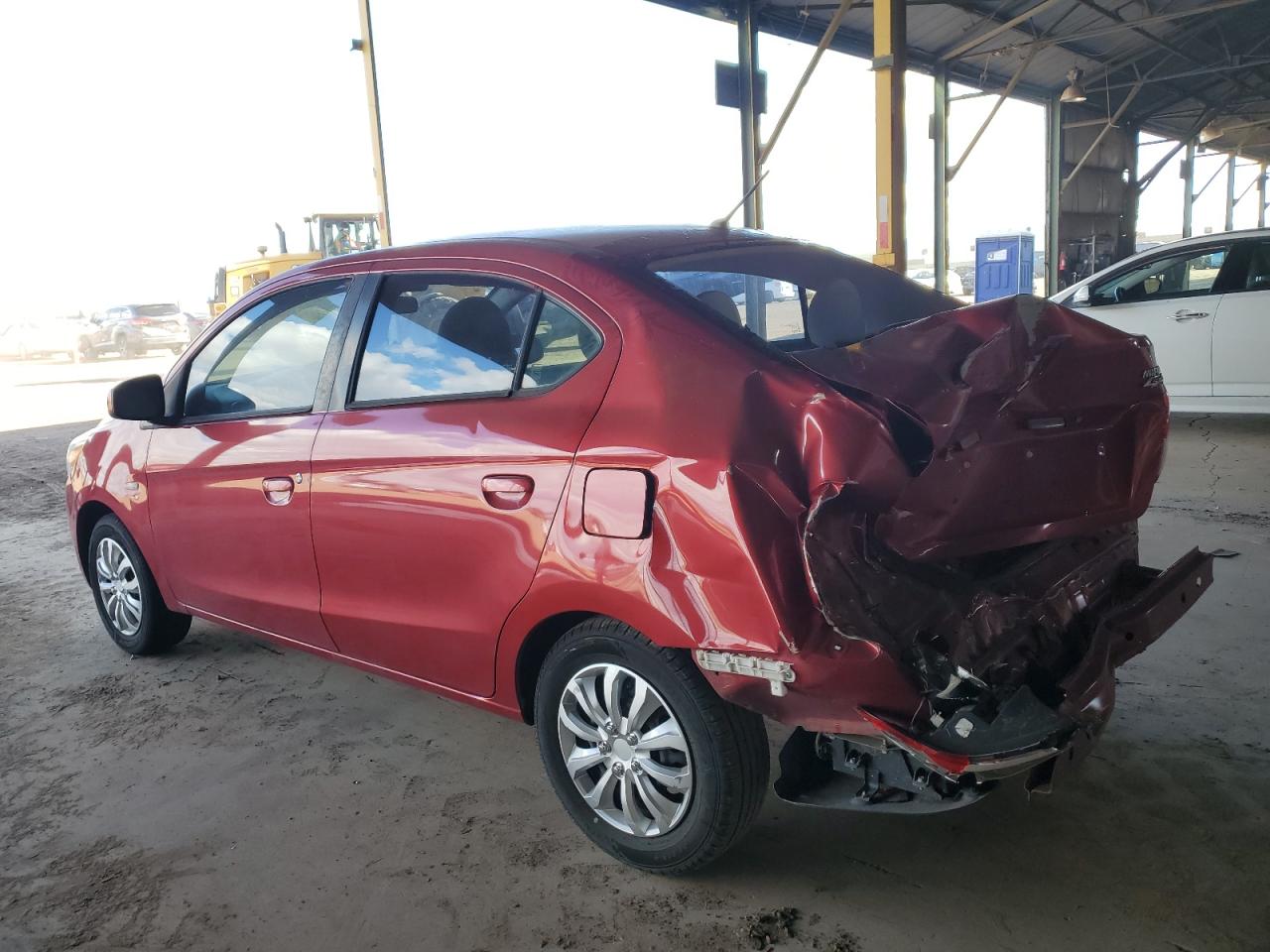 Image 2 of 2017 MITSUBISHI MIRAGE G4 ES 2017 with VIN ML32F3FJ4HHF09696