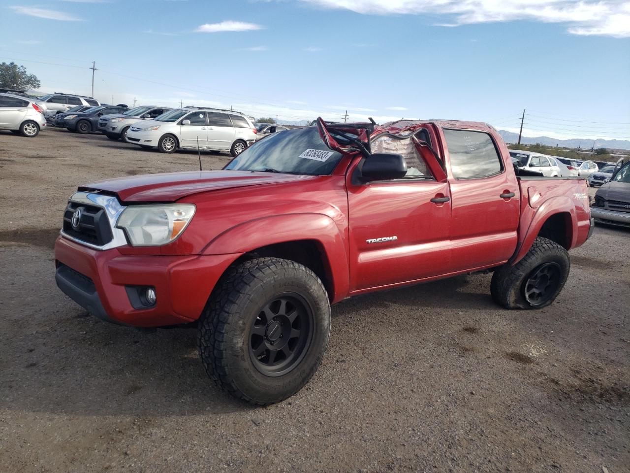 Obraz 1 z 2012 TOYOTA TACOMA DOUBLE CAB 2012 z VIN 3TMLU4EN8CM093137