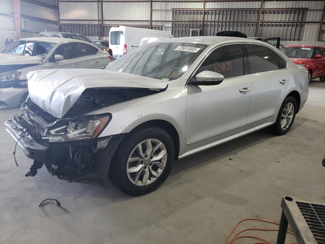 Image 1 of 2017 VOLKSWAGEN PASSAT S 2017 with VIN 1VWAT7A34HC050016
