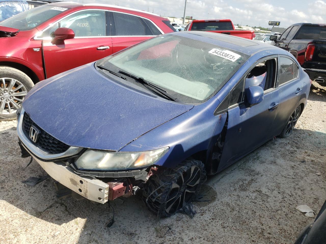 Obraz 2 z 2013 HONDA CIVIC EXL 2013 z VIN 19XFB2F90DE036306