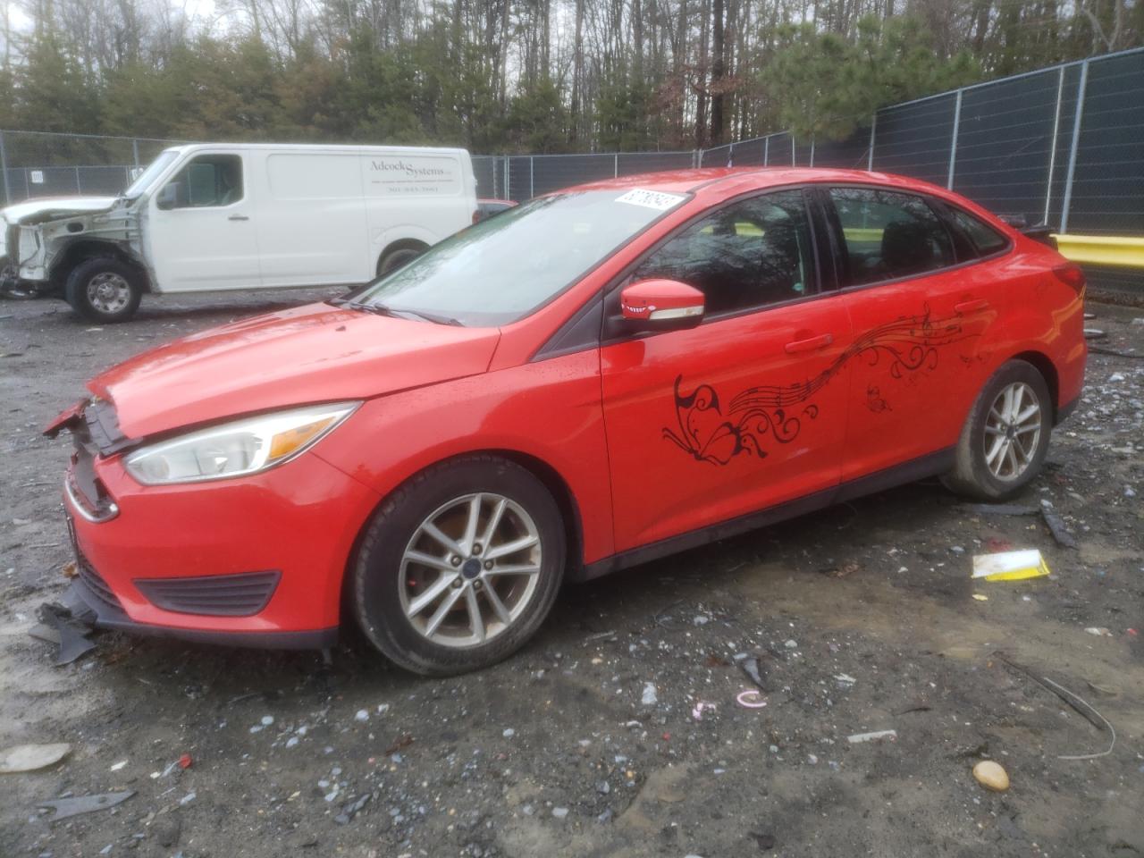 Obraz 1 z 2015 FORD FOCUS SE 2015 z VIN 1FADP3F22FL263899