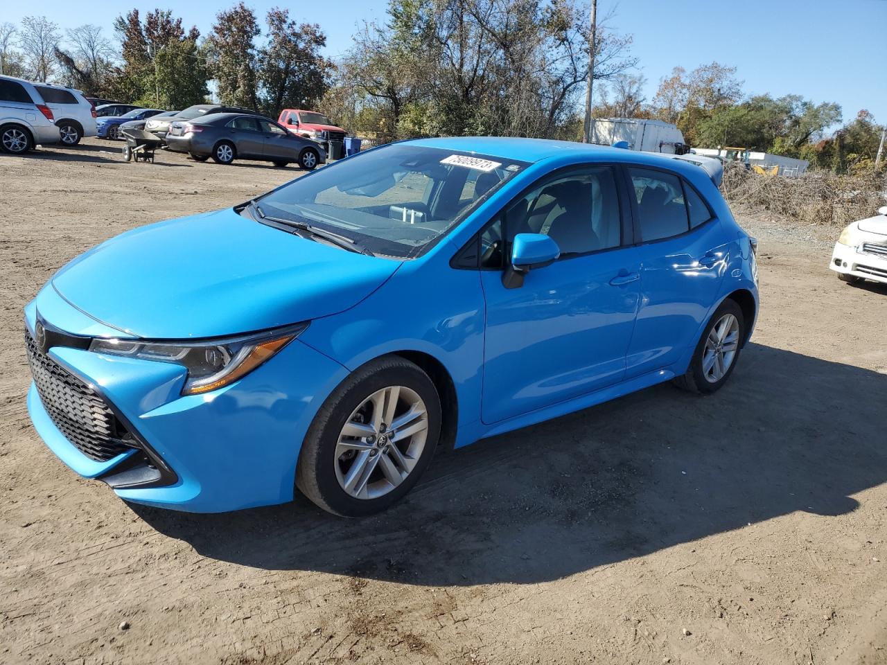 Изображение 1 2020 TOYOTA COROLLA SE 2020 с VIN JTND4RBE4L3093932