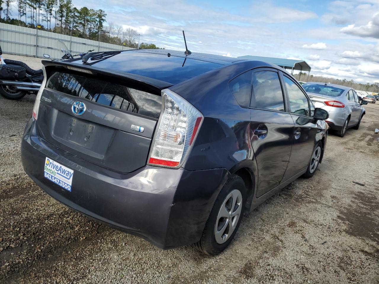 Image 3 of 2012 TOYOTA PRIUS  2012 with VIN JTDKN3DU5C1500940