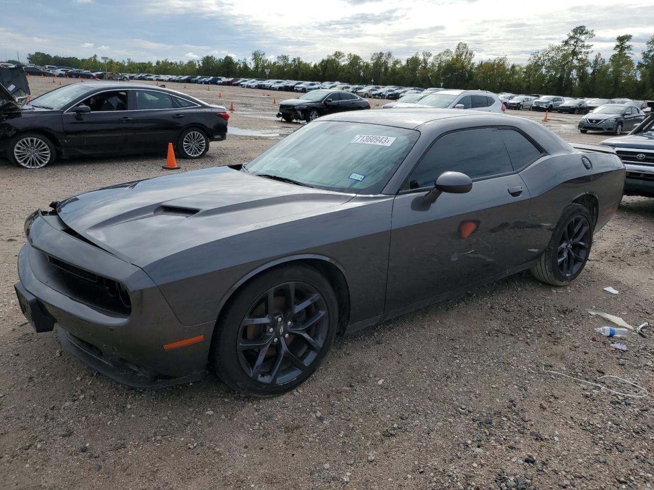 Image 1 of 2020 DODGE CHALLENGER SXT 2020 with VIN 2C3CDZAG8LH109974
