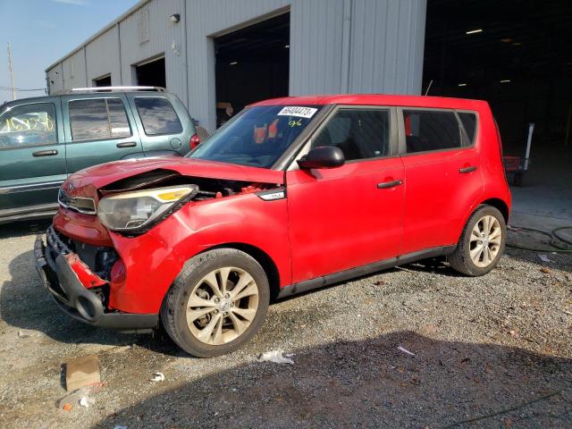 Image 1 of 2015 KIA SOUL + 2015 with VIN KNDJP3A57F7799223