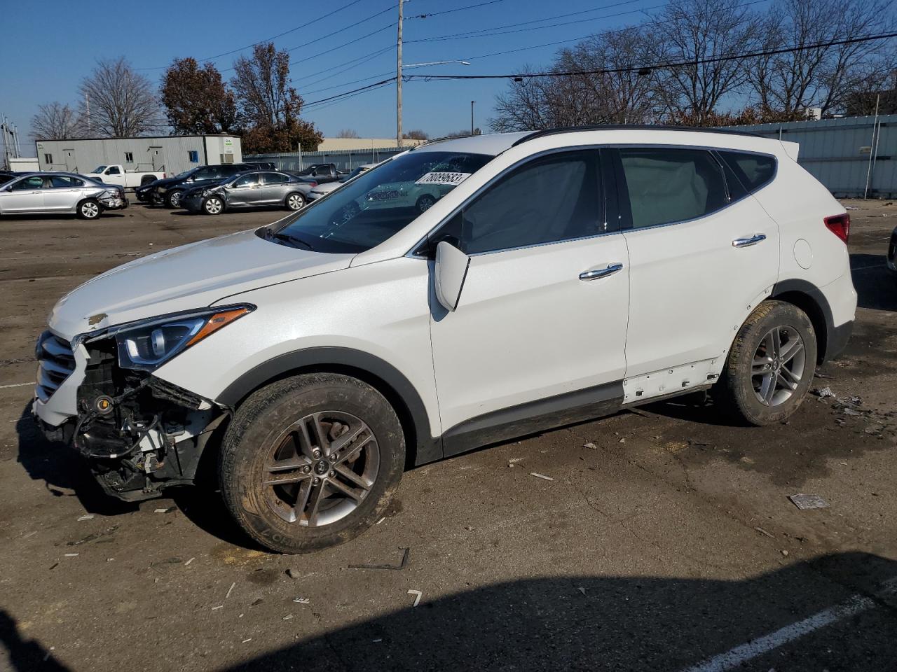 Image 1 of 2017 HYUNDAI SANTA FE SPORT  2017 with VIN 5NMZUDLB4HH025091