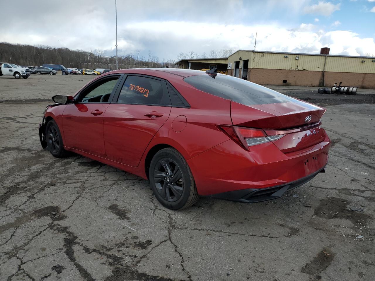 Image 2 of 2021 HYUNDAI ELANTRA SEL 2021 with VIN KMHLM4AG8MU069792