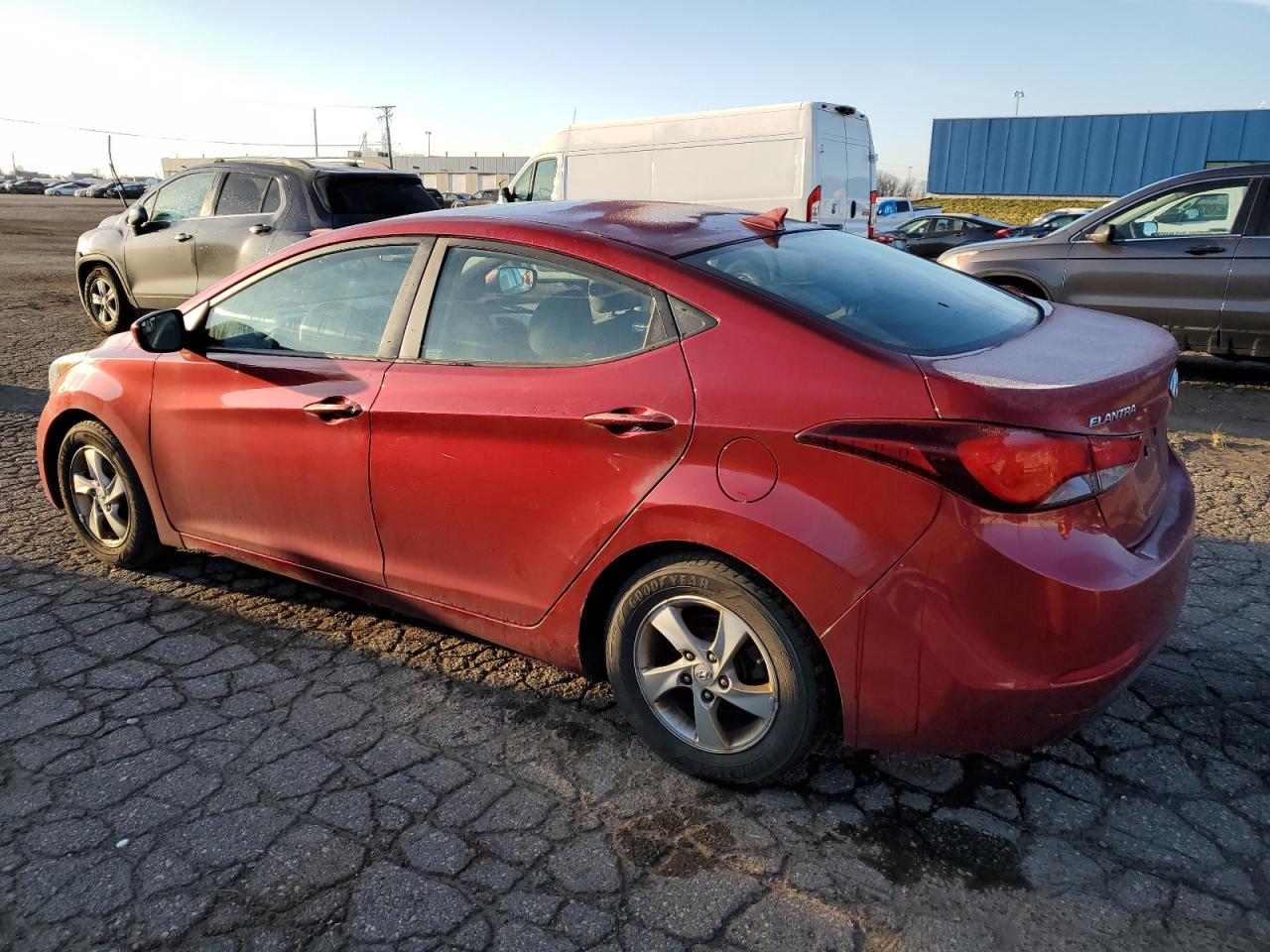 Image 2 of 2015 HYUNDAI ELANTRA SE 2015 with VIN 5NPDH4AEXFH550362