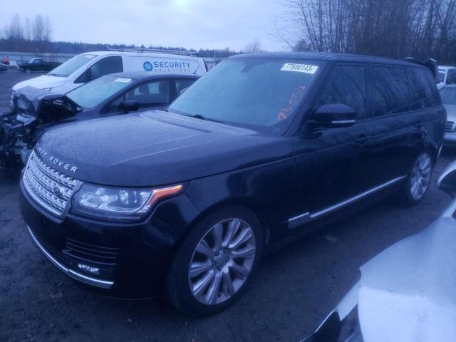 Image 1 of 2015 LAND ROVER RANGE ROVER SUPERCHARGED 2015 with VIN SALGS3TF2FA238051