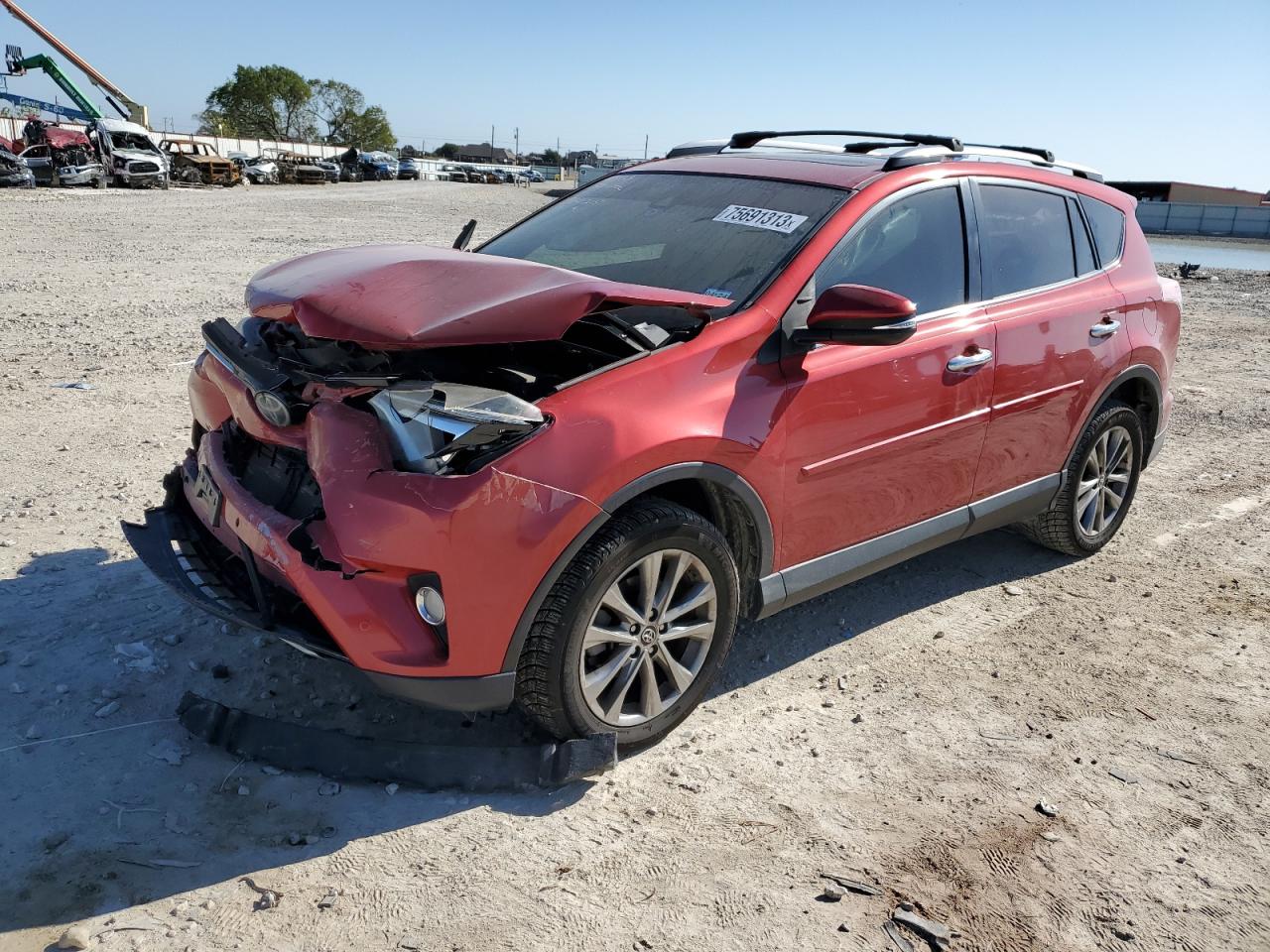 Obraz 1 z 2017 TOYOTA RAV4 LIMITED 2017 z VIN JTMYFREV1HJ129896
