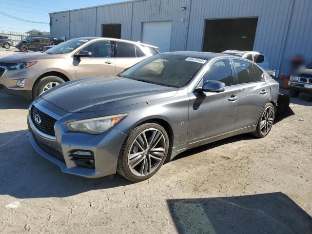 Image 1 of 2014 INFINITI Q50 BASE 2014 with VIN JN1BV7AP2EM676905