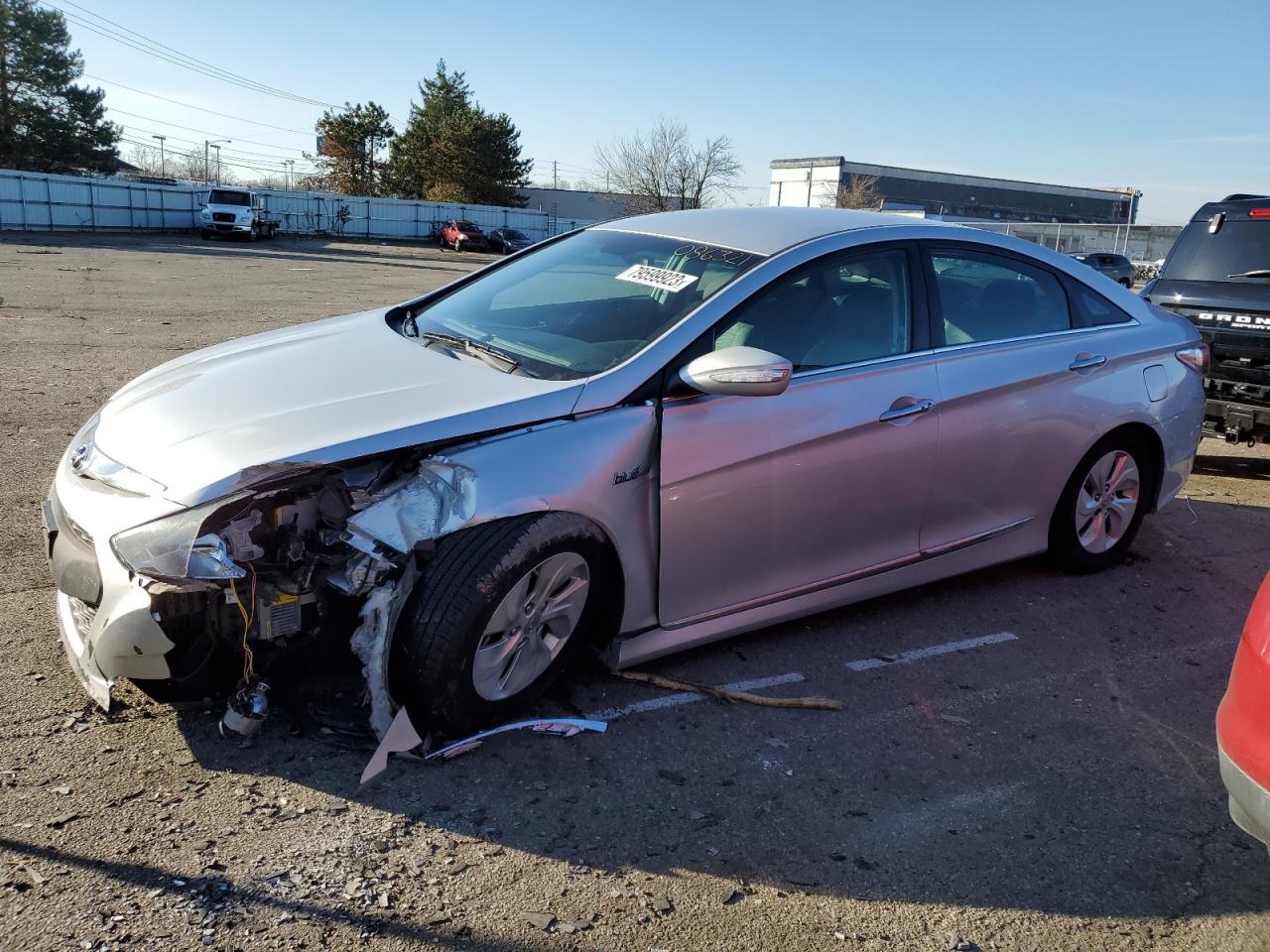 Obraz 1 z 2013 HYUNDAI SONATA HYBRID 2013 z VIN KMHEC4A46DA086321
