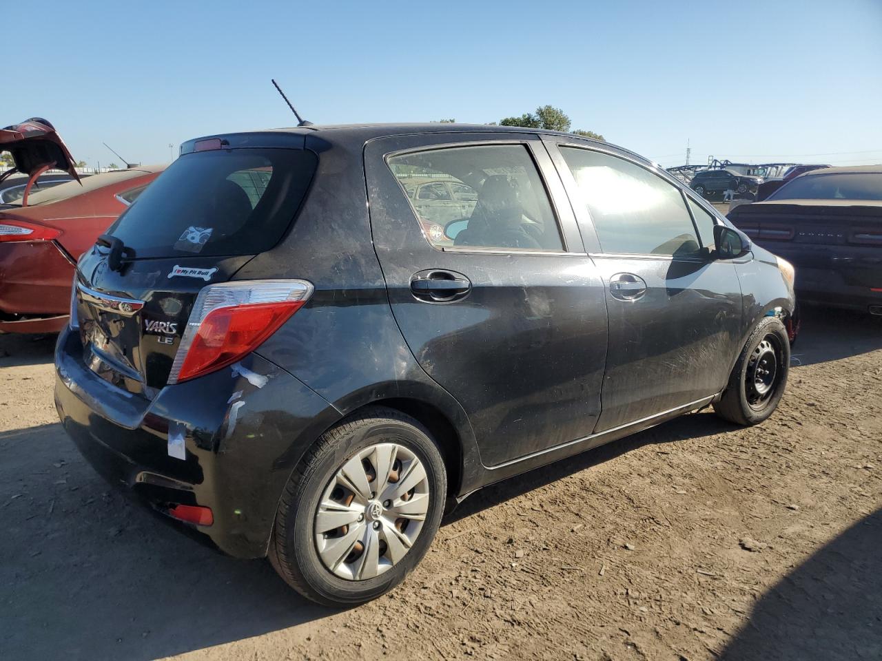 Image 3 of 2014 TOYOTA YARIS  2014 with VIN JTDKTUD39ED575757