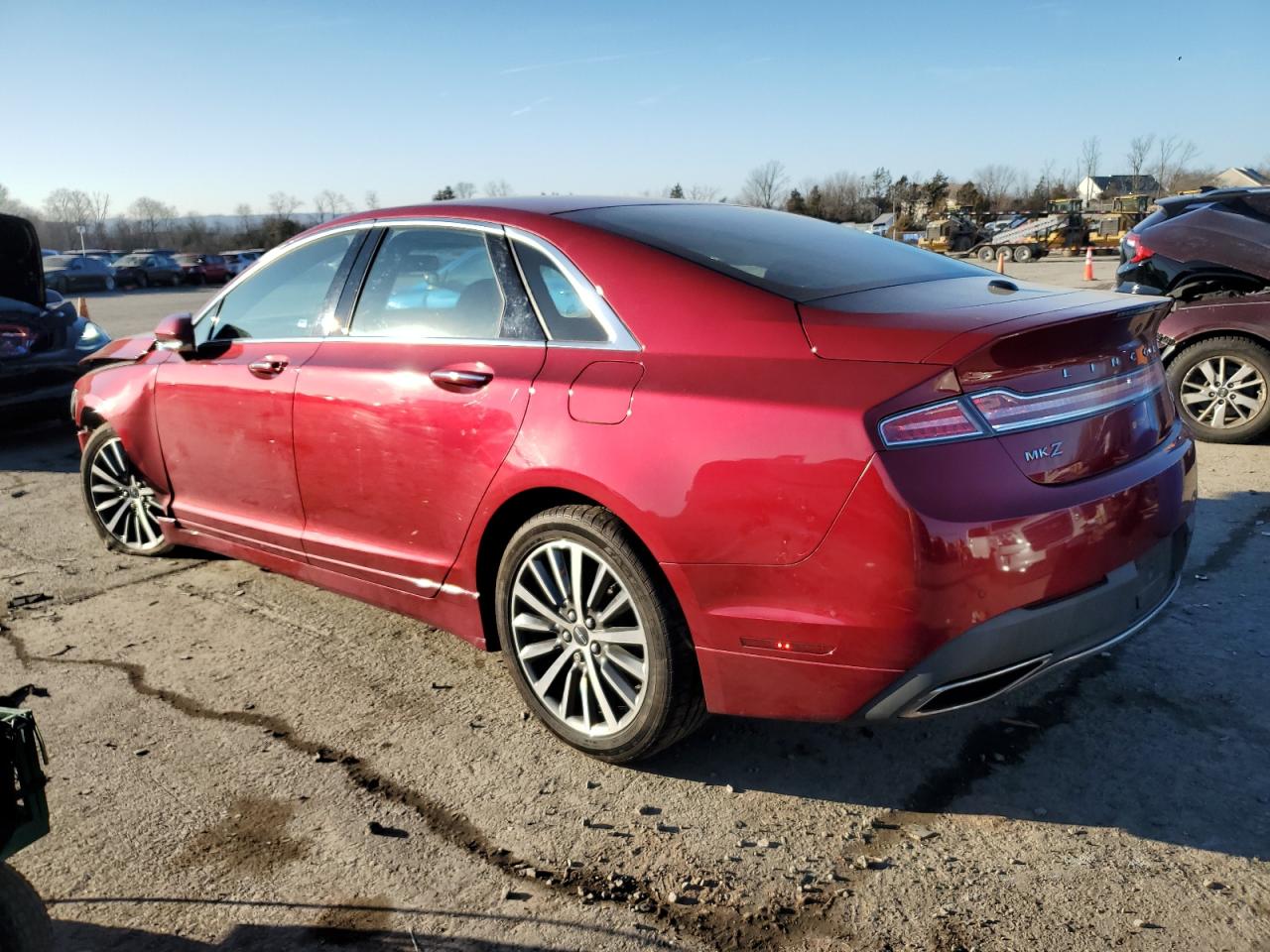 Image 2 of 2017 LINCOLN MKZ HYBRID PREMIERE 2017 with VIN 3LN6L5KU9HR646191