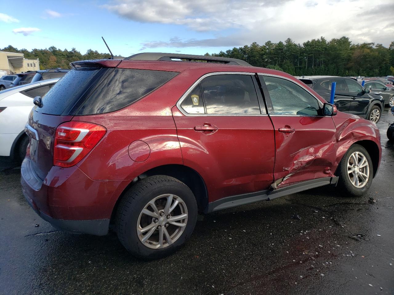 Image 3 of 2017 CHEVROLET EQUINOX LT 2017 with VIN 2GNFLFEK3H6105785