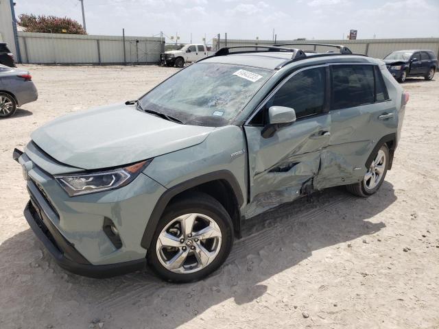 Image 1 of 2021 TOYOTA RAV4 XLE PREMIUM 2021 with VIN 4T3B6RFV1MU048705