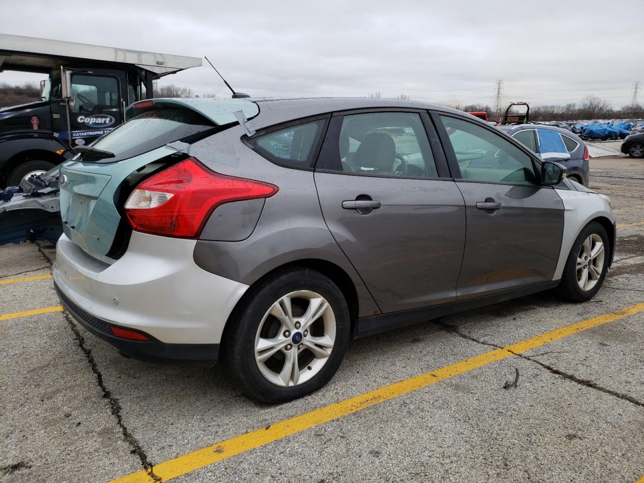 Image 3 of Ford Focus Se 2014 with VIN 1FADP3K27EL412327
