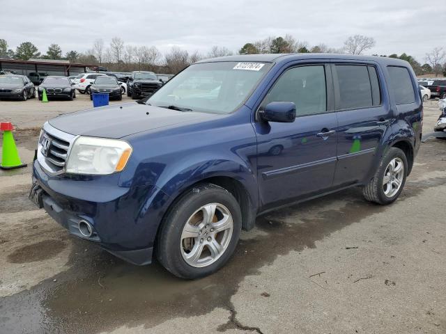 Image 1 of 2013 HONDA PILOT EXLN 2013 with VIN 5FNYF3H79DB015401