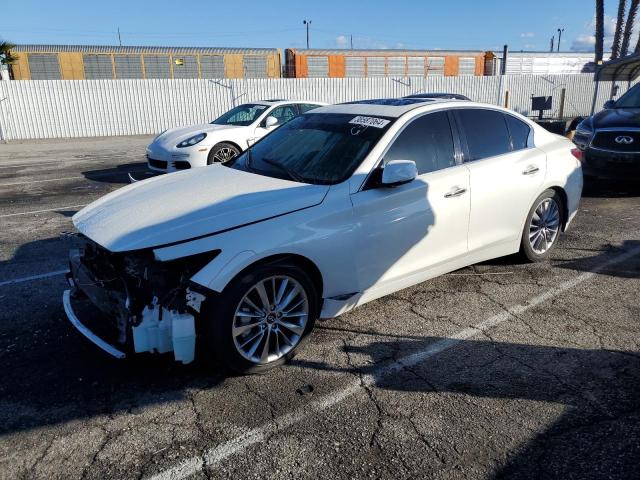Image 1 of 2018 INFINITI Q50 LUXE 2018 with VIN JN1EV7AP3JM357004