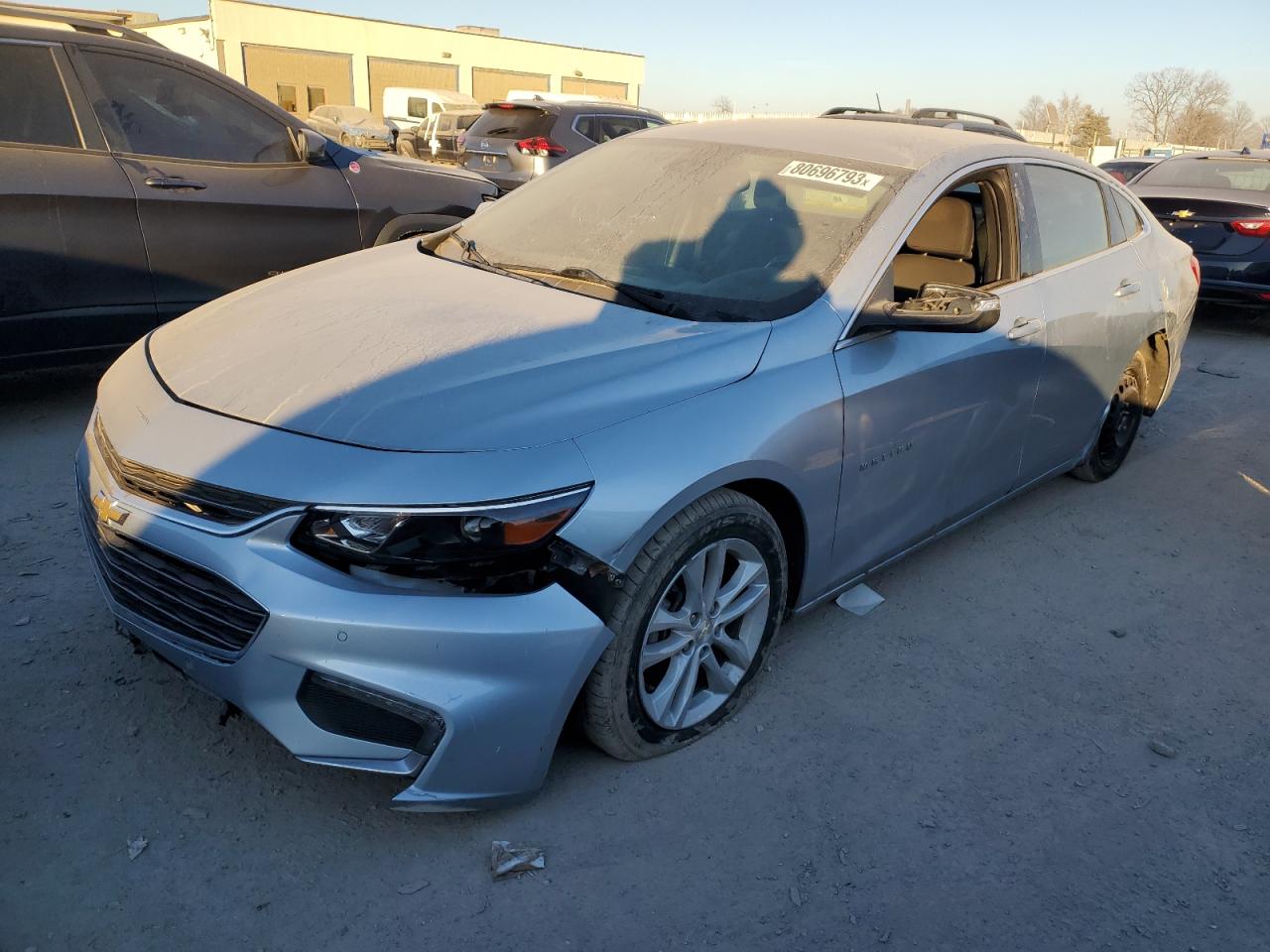 Image 1 of 2017 CHEVROLET MALIBU LT 2017 with VIN 1G1ZE5ST2HF143014