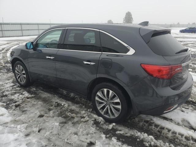 Image 2 of 2015 ACURA MDX TECHNOLOGY 2015 with VIN 5FRYD4H49FB007107