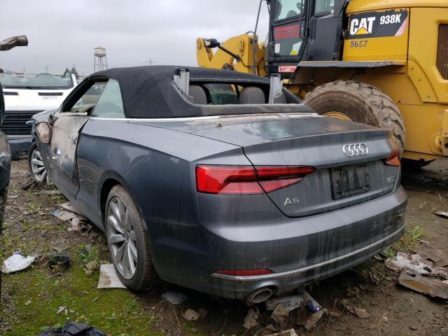 Image 2 of 2018 AUDI A5 PREMIUM PLUS 2018 with VIN WAUYNGF5XJN001027