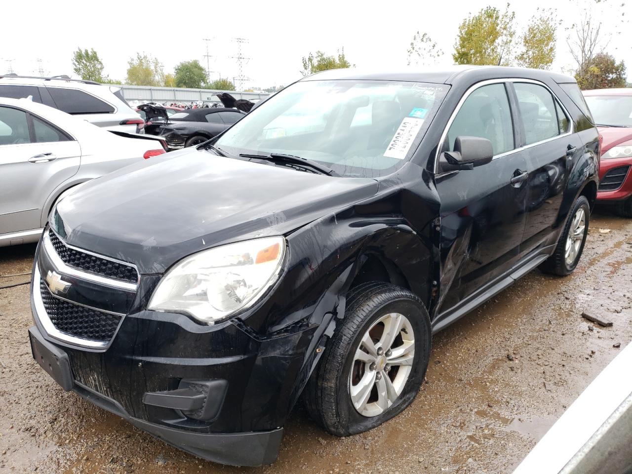 Изображение 1 2011 CHEVROLET EQUINOX LS 2011 с VIN 2GNALBEC1B1264627