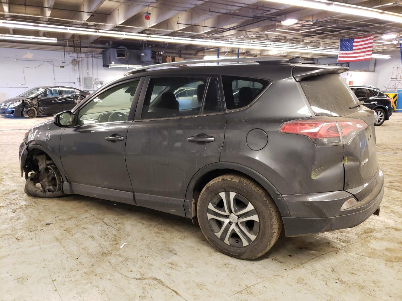 Image 2 of 2017 TOYOTA RAV4 LE 2017 with VIN JTMBFREV3HJ151999