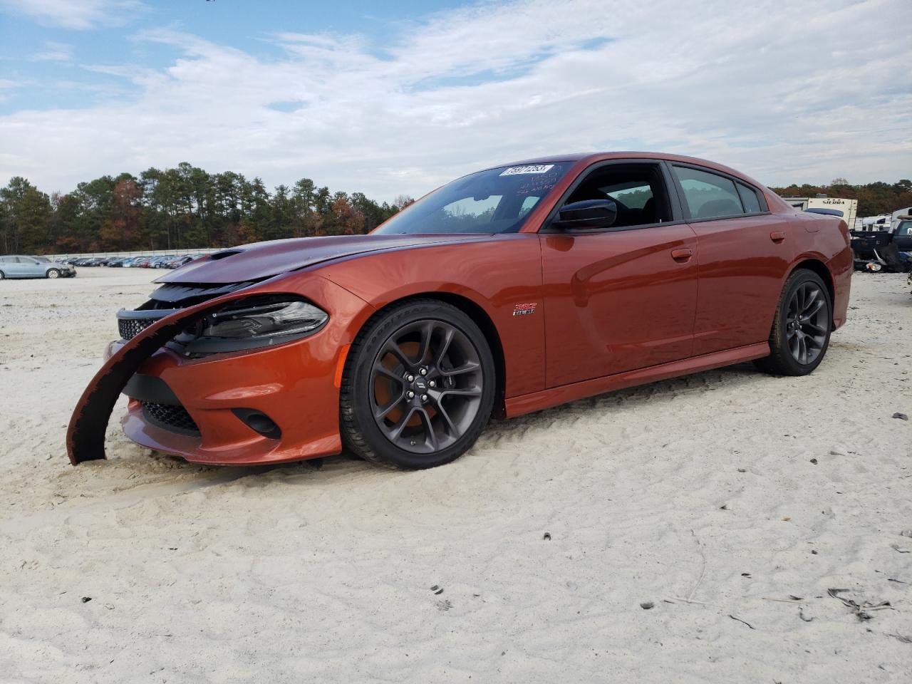 Image 1 of 2023 DODGE CHARGER SCAT PACK 2023 with VIN 2C3CDXGJ6PH584357