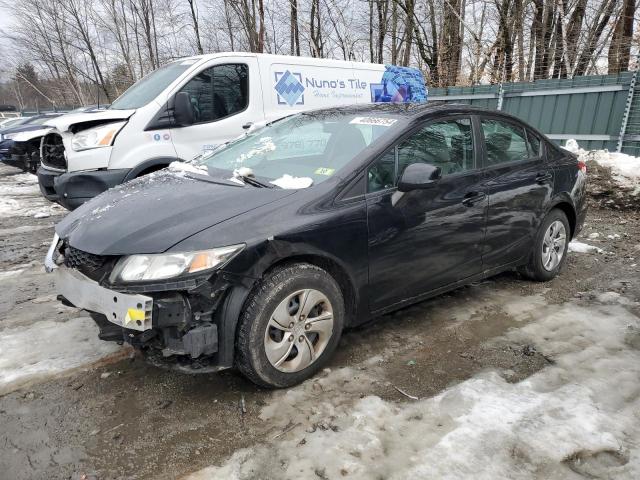 Image 1 of 2013 HONDA CIVIC LX 2013 with VIN 2HGFB2F59DH599048