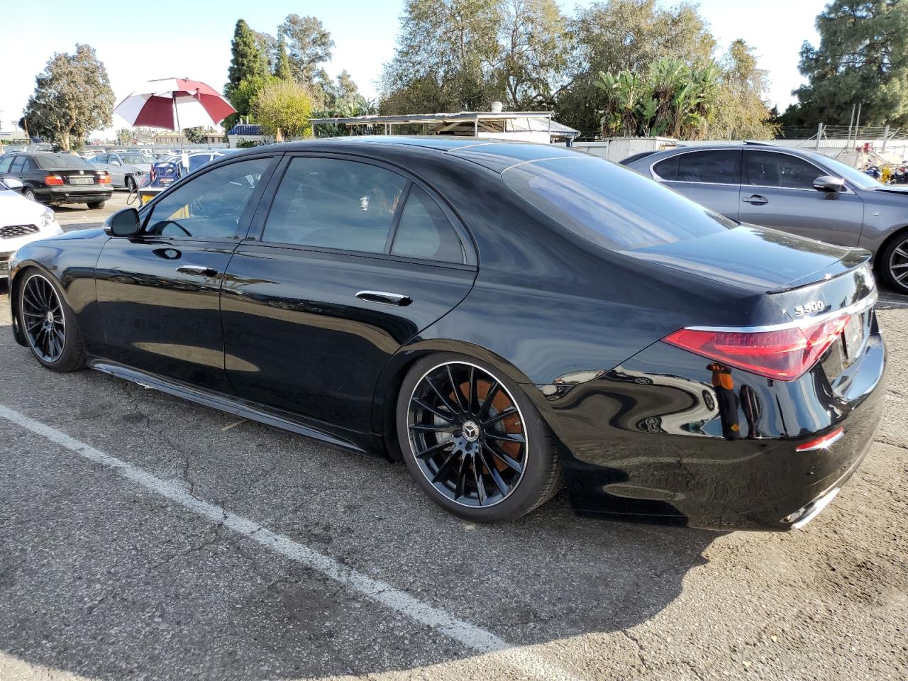 Image 2 of 2023 MERCEDES-BENZ S 500 4MATIC 2023 with VIN W1K6G6DB3PA167239