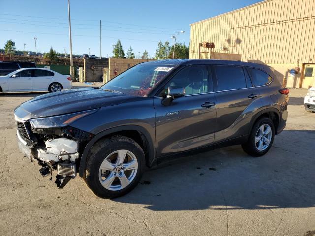 Изображение 1 2021 TOYOTA HIGHLANDER HYBRID LE 2021 с VIN 5TDZARAH2MS503870