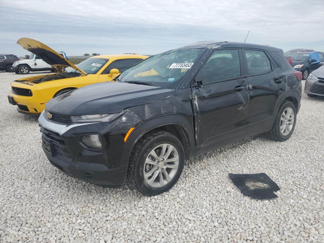 Image 1 of 2021 CHEVROLET TRAILBLAZER LS 2021 with VIN KL79MMS26MB043556