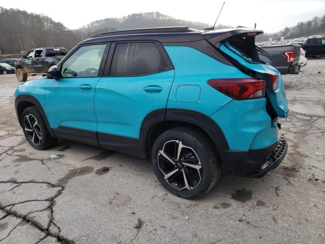 Image 2 of 2022 CHEVROLET TRAILBLAZER RS 2022 with VIN KL79MUSL0NB013639