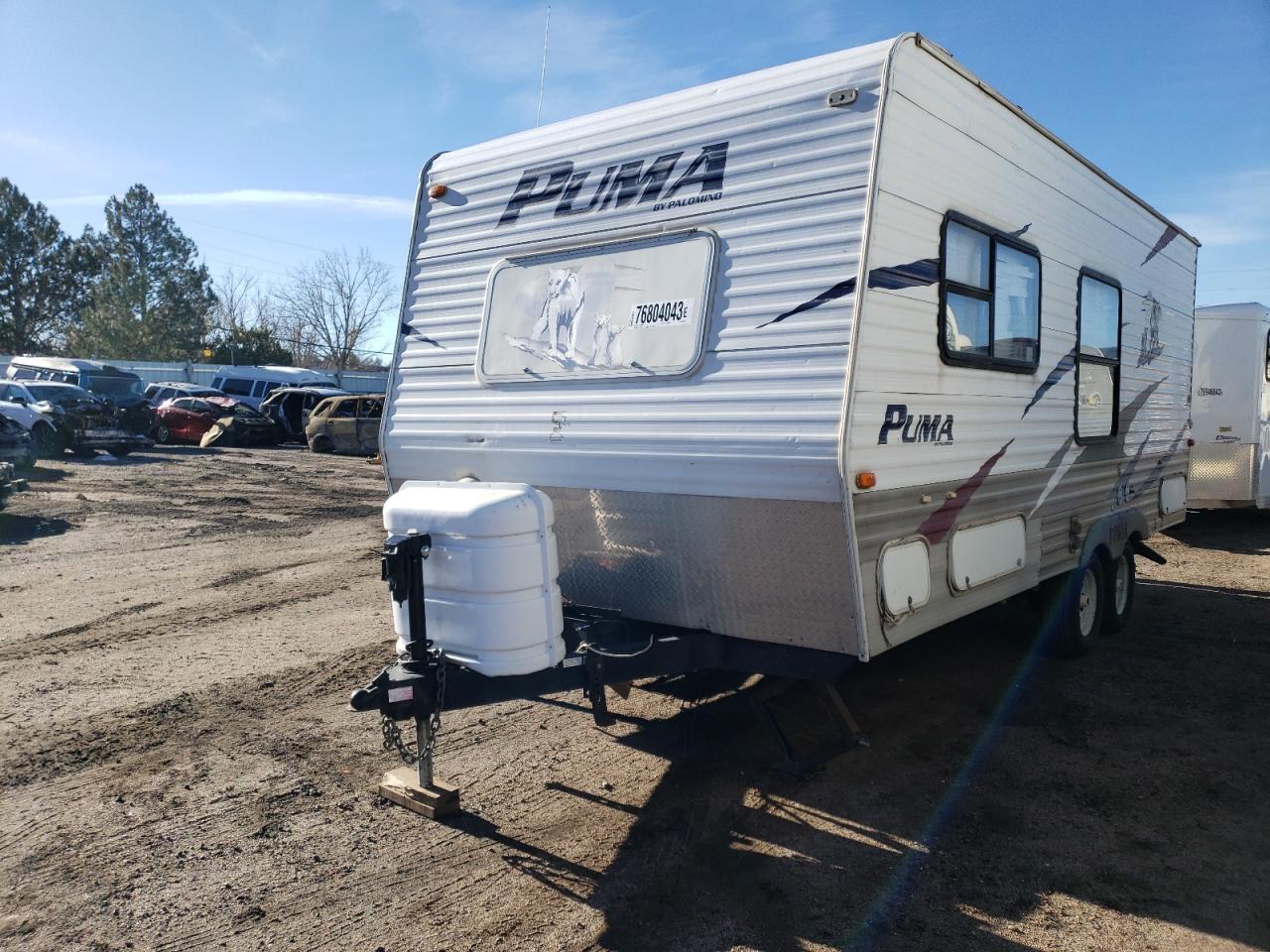 Image 2 of 2008 PUMA TRAILER 2008 with VIN 4X4TPUT248P019757