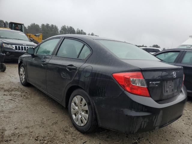 Image 2 of 2012 HONDA CIVIC LX 2012 with VIN 2HGFB2F55CH571505