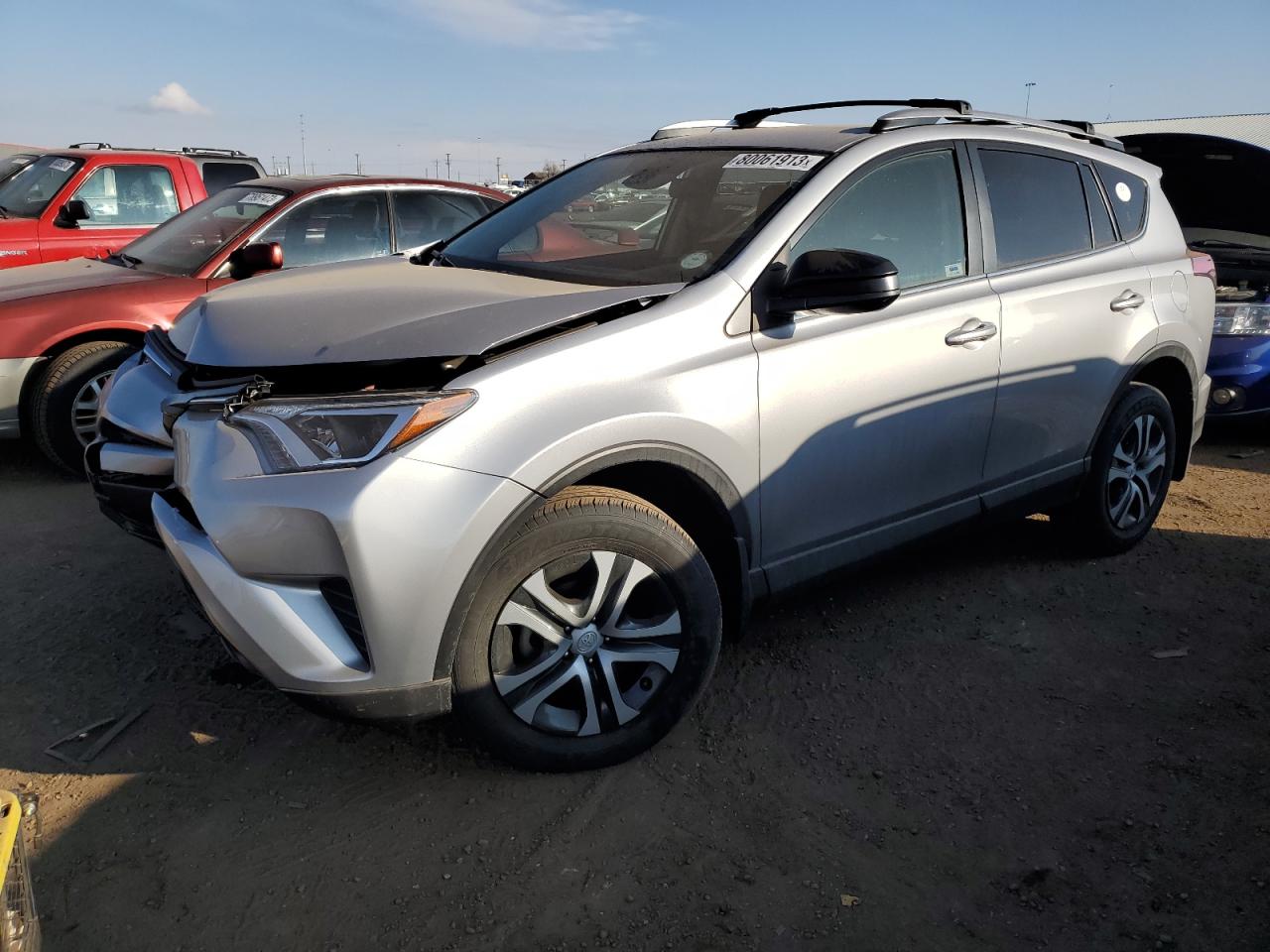 Image 1 of 2018 TOYOTA RAV4 LE 2018 with VIN JTMBFREV8JD249642