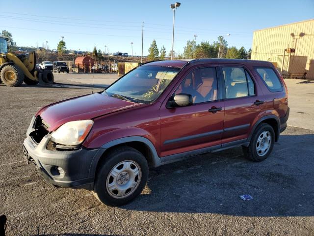 Image 1 of 2005 HONDA CR-V LX 2005 with VIN SHSRD68525U306097
