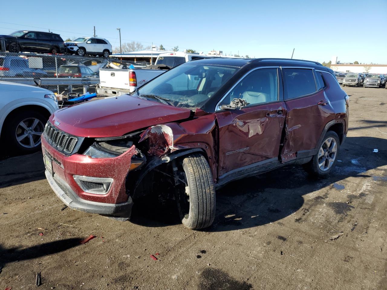 Obraz 1 z 2020 JEEP COMPASS LIMITED 2020 z VIN 3C4NJDCB0LT204019