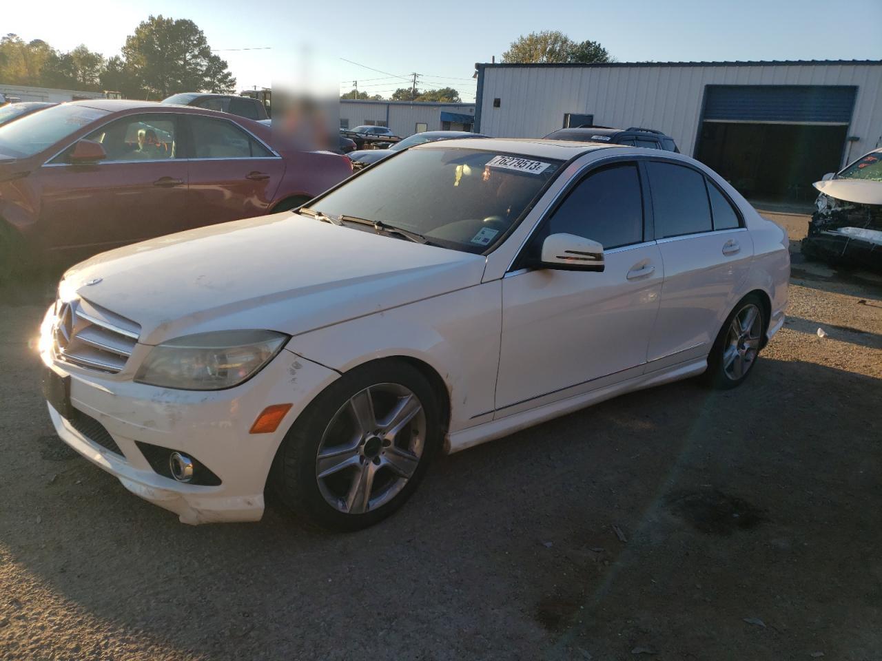 Image 1 of 2010 MERCEDES-BENZ C 300 4MATIC 2010 with VIN WDDGF8BBXAF453069