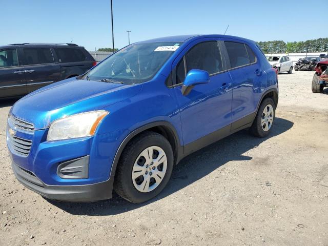 Изображение 1 2015 CHEVROLET TRAX LS 2015 с VIN KL7CJKSB9FB081112