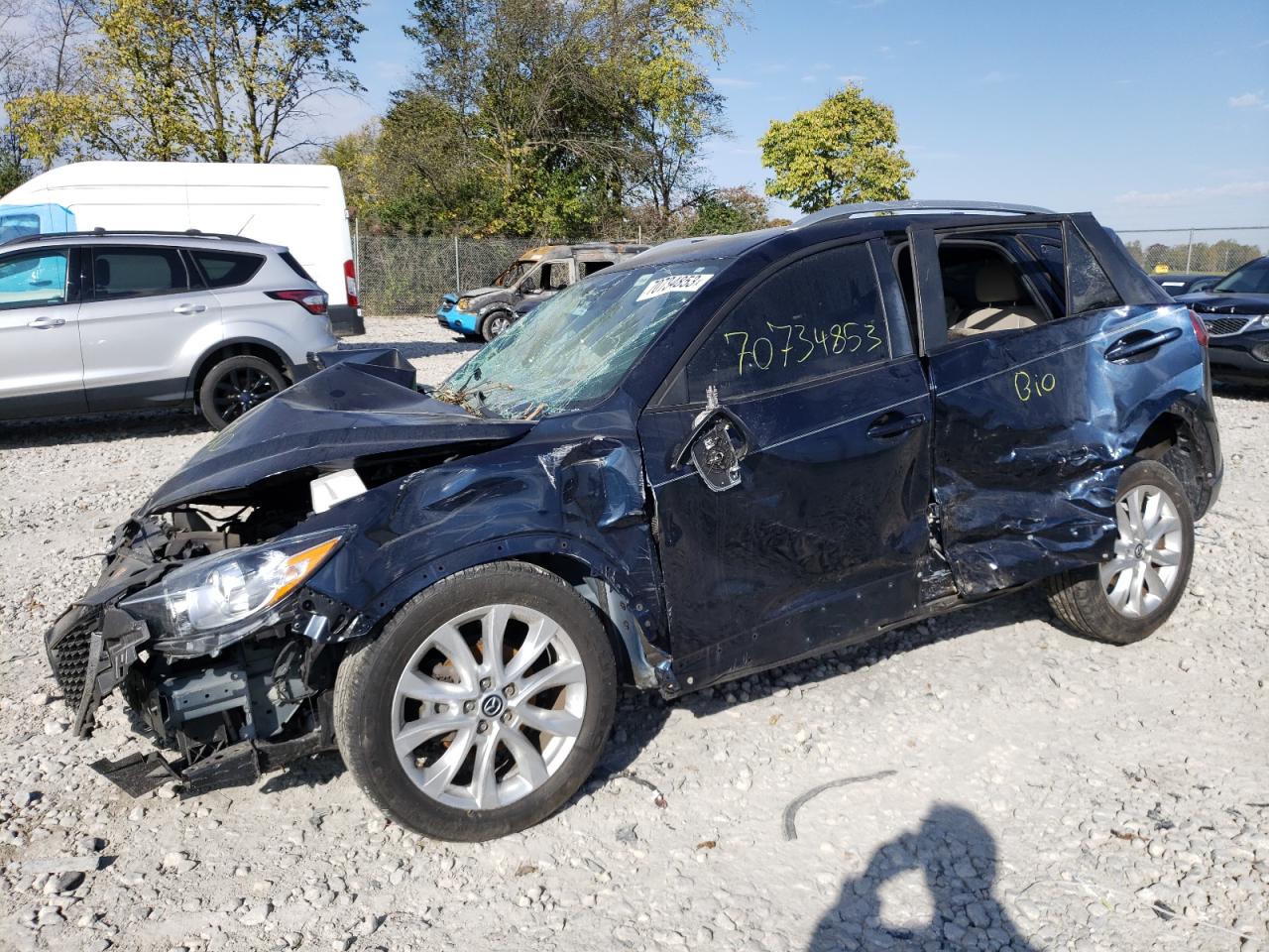 Obraz 1 z 2015 MAZDA CX-5 GT 2015 z VIN JM3KE2DY8F0484134