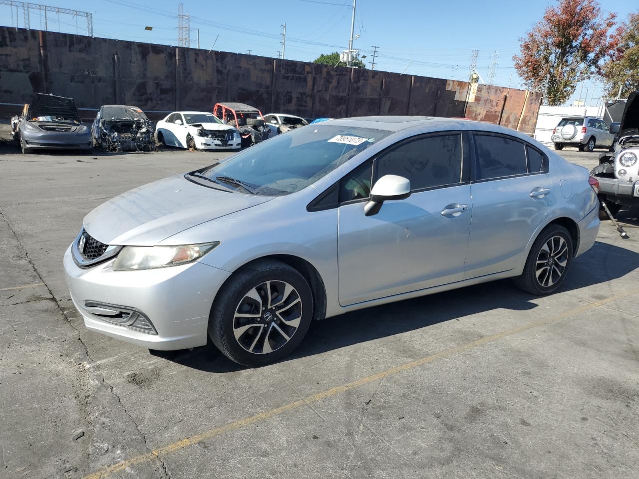 Изображение 1 2014 HONDA CIVIC EX 2014 с VIN 19XFB2F84EE264687