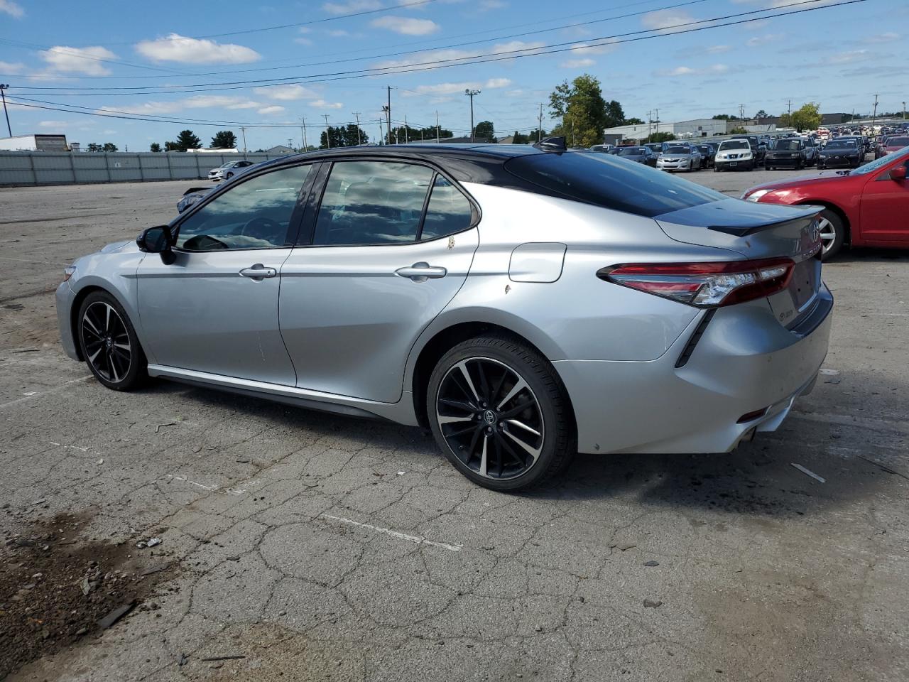 Image 2 of 2018 TOYOTA CAMRY XSE 2018 with VIN 4T1BZ1HK1JU011444
