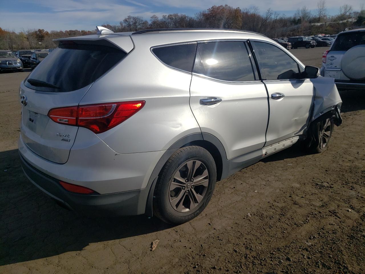 Image 3 of 2014 HYUNDAI SANTA FE SPORT  2014 with VIN 5XYZUDLB7EG150947