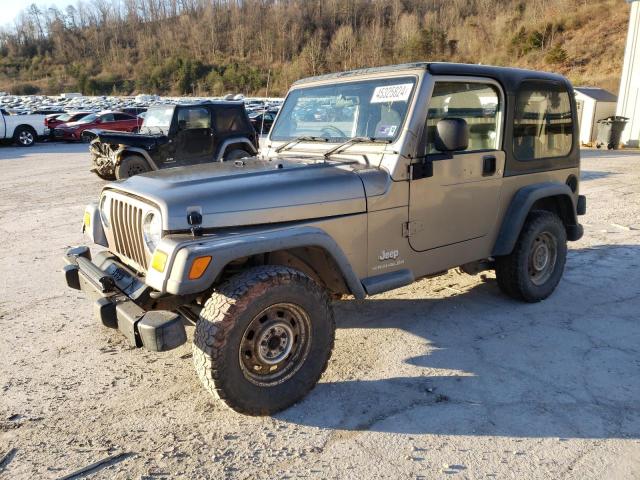 Image 1 of 2004 JEEP WRANGLER / TJ SPORT 2004 with VIN 1J4F449S74P709834