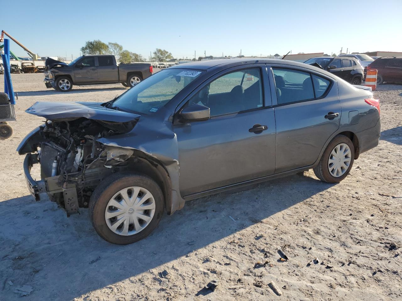 Image 1 of 2018 NISSAN VERSA S 2018 with VIN 3N1CN7AP5JL837174