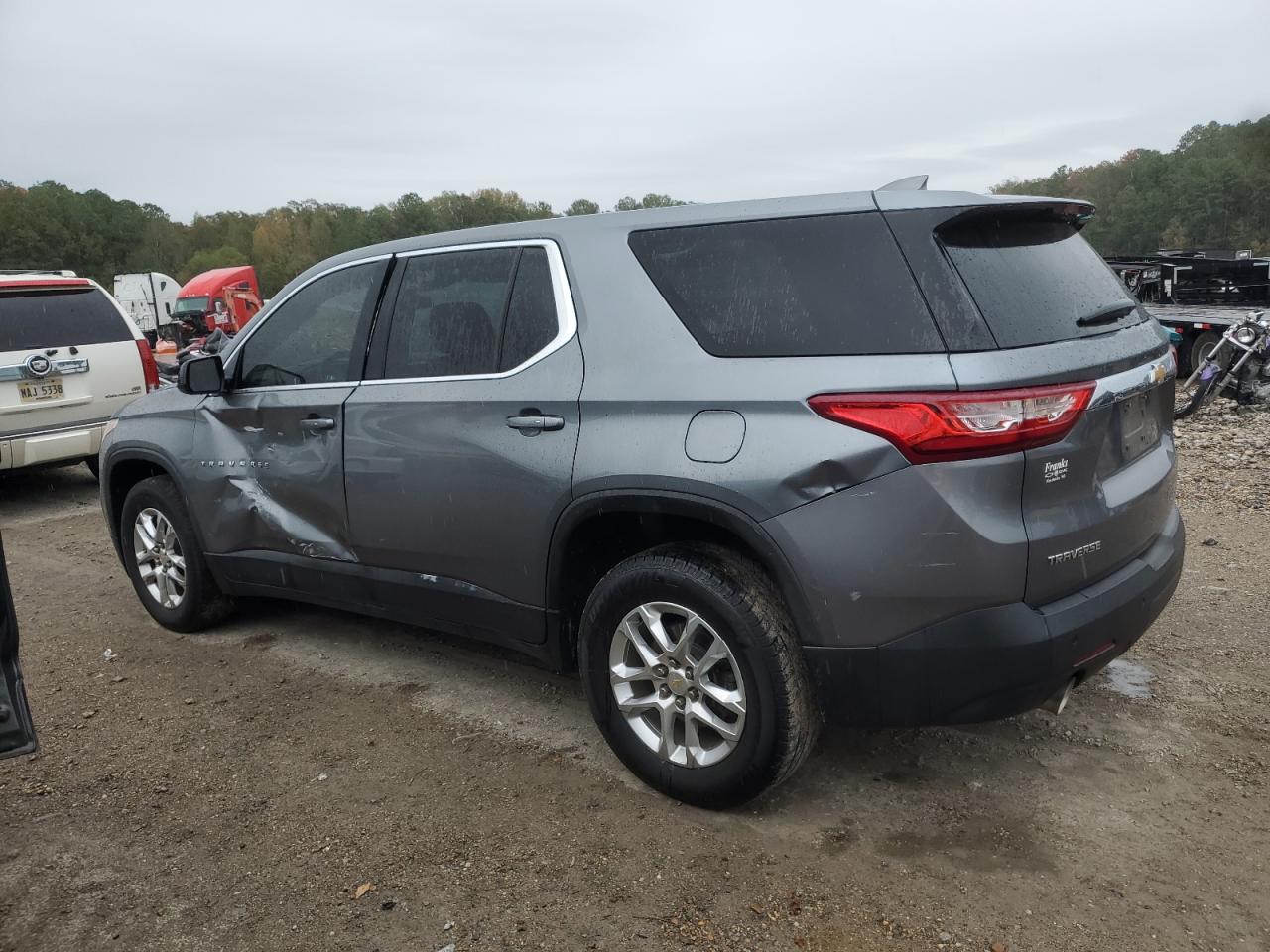 Image 2 of 2018 CHEVROLET TRAVERSE LS 2018 with VIN 1GNERLKW2JJ139130