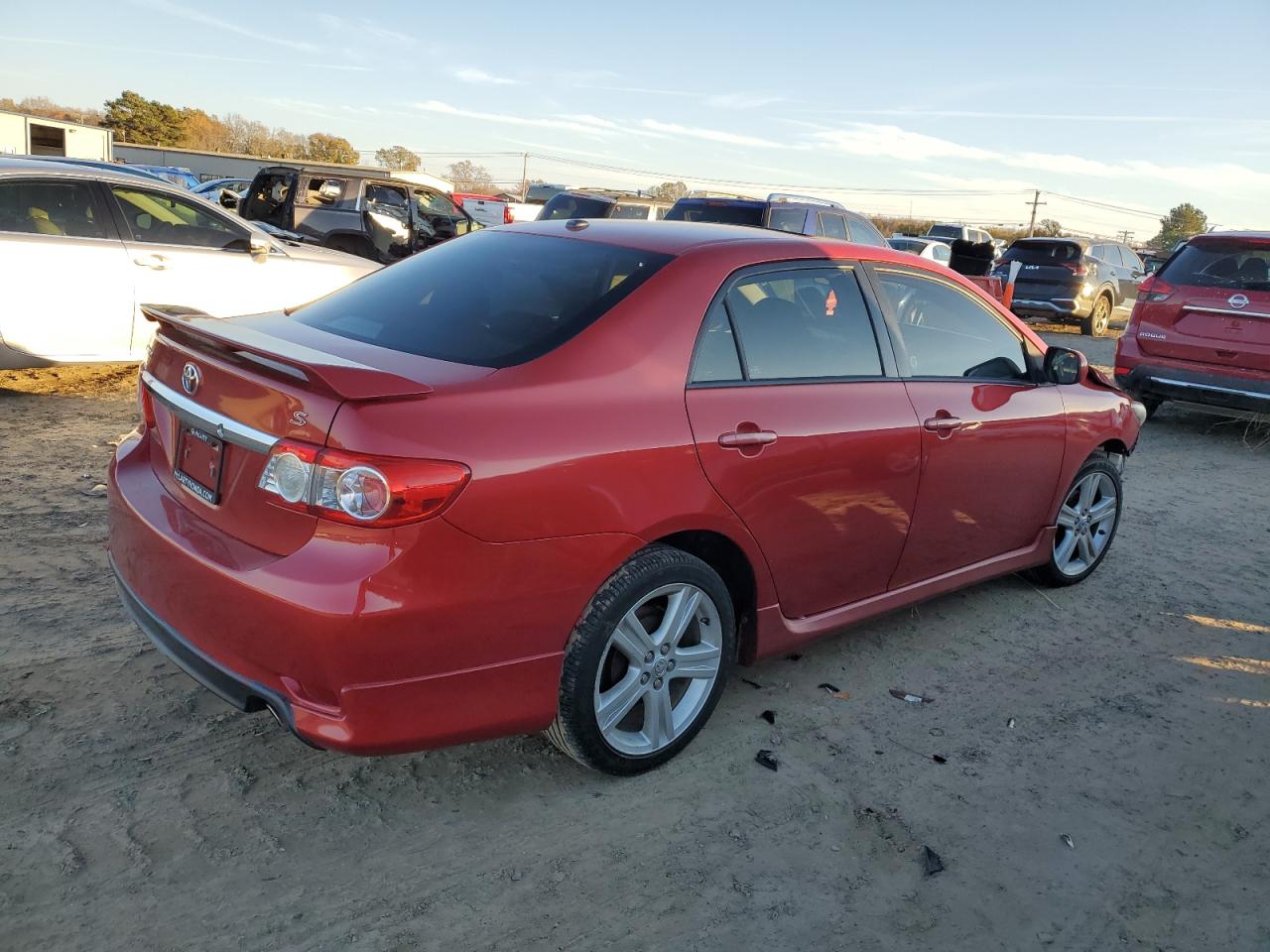 Image 3 of 2013 TOYOTA COROLLA BASE 2013 with VIN 5YFBU4EE4DP171659